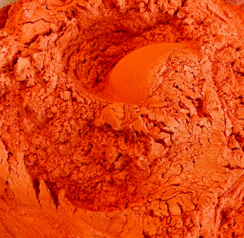 Orange Red Mica Powder - Image 2