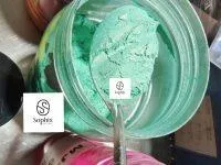 Golden Green Mica Powder