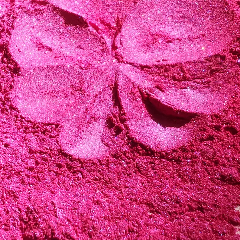 Magenta Pink Mica Powder - Image 2