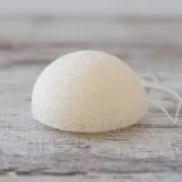 Konjac facial sponge (White)