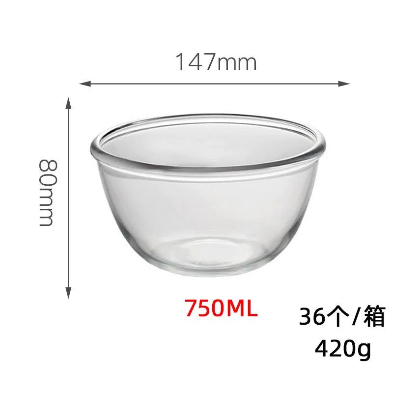 Green-Apple Tempered Glass Bowl - Image 4